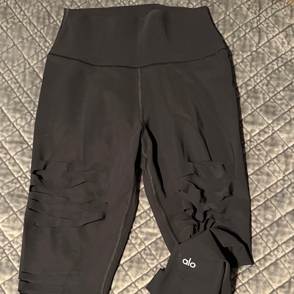 ALO Yoga Black Warrior Leggings